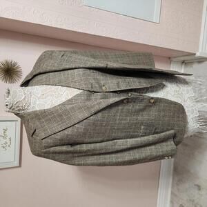 EUC CORBIN'S Spauldings American Craftsman blazer jacket vest 2 piece Small